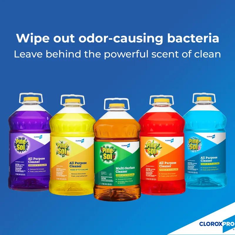 Pine-Sol® Lavender All Purpose Cleaner Deodorizer 1.125 GAL Multi Surface Concentrate Screw Cap 3/Case