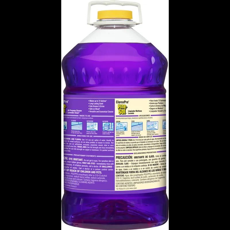 Pine-Sol® Lavender All Purpose Cleaner Deodorizer 1.125 GAL Multi Surface Concentrate Screw Cap 3/Case