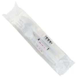 5PC Cutlery Kit PP White Medium Weight With 13X17 Napkin,Fork,Salt & Pepper,Spoon 250/Case