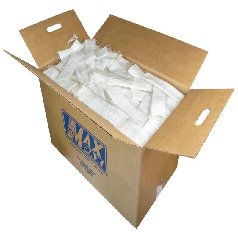 4PC Cutlery Kit PP White Heavy Duty With 1PLY 13X13 Napkin,Fork,Knife,Spoon 500/Case