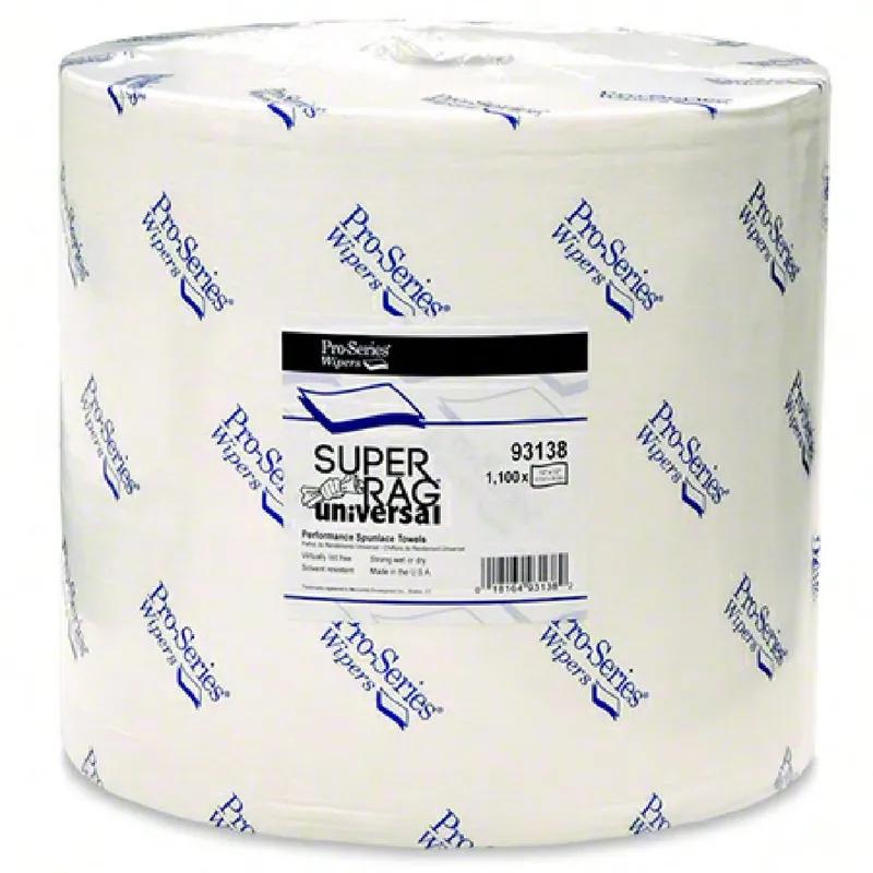 Cleaning Wipe 12X12 IN Spunlace White Performance 1/Roll