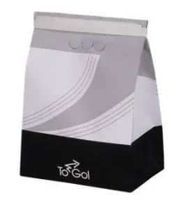 Bagcraft® Meal Bag Large (LG) White With Tin Ties Closure Vented 250/Case