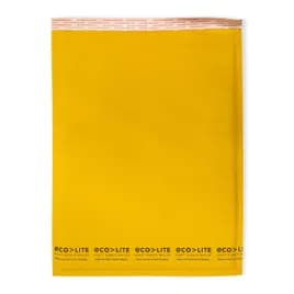 Eco-Lite Bubble Mailer 14.25X20 IN Kraft Paper LDPE #7 Self-Seal 50 Count/Case