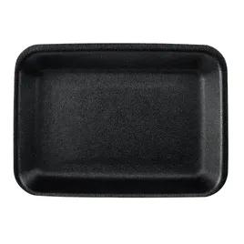 P4N Meat Tray Polystyrene Foam Black 300/Case