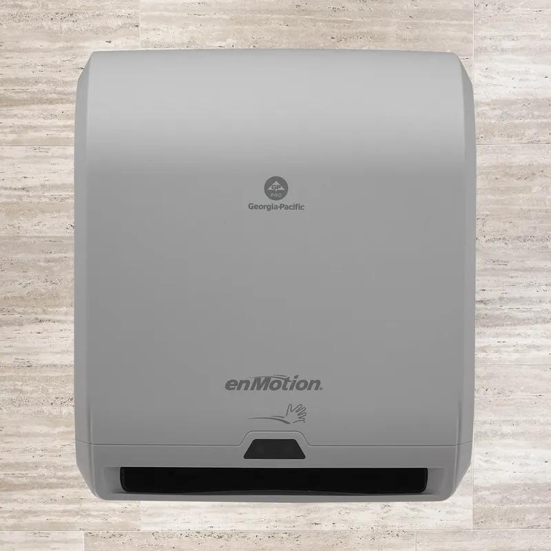 enMotion® Paper Towel Dispenser 9.5X14.7X17.3 IN Wall Mount Gray 1-Roll Touchless Automatic 10IN Roll 1/Case