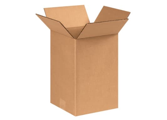 Box 8X8X12 IN Kraft Corrugated Paperboard 32ECT 1/Each