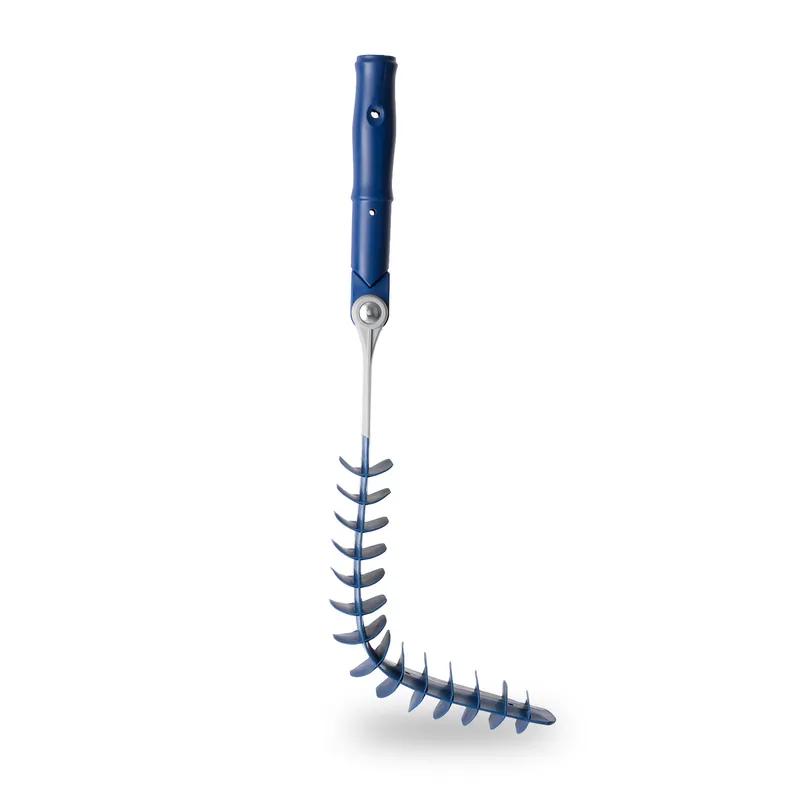 Duster Tool 24.25 IN Blue High Reach Hand Grip Flexible Head 1/Each