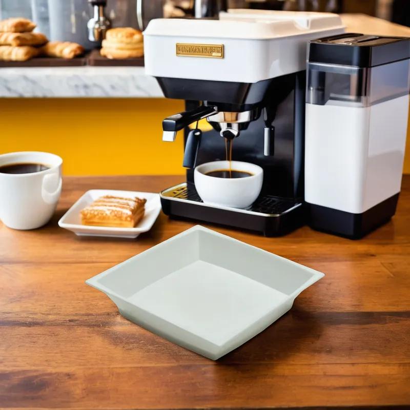 WNA Petites® Take-Out Container Base 2.5X2.5 IN PS White Square 200/Case