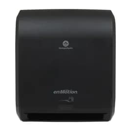 enMotion® Paper Towel Dispenser 9.5X14.7X17.3 IN Wall Mount Black 1-Roll Touchless Automatic 10IN Roll 1/Case