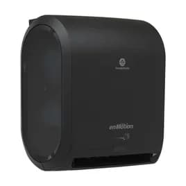 enMotion® Paper Towel Dispenser 9.5X14.7X17.3 IN Wall Mount Black 1-Roll Touchless Automatic 10IN Roll 1/Case