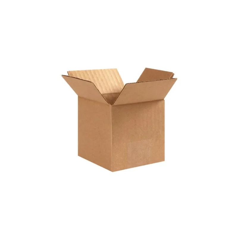 Regular Slotted Container (RSC) 4X4X4 IN Corrugated Cardboard 32ECT Cube 1/Each