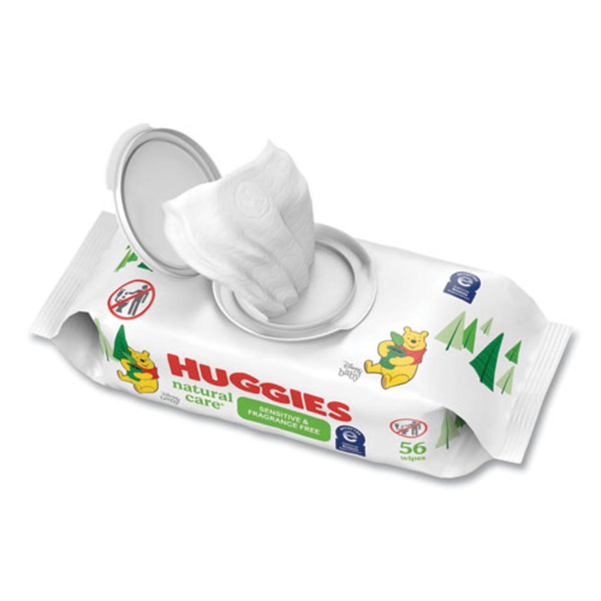 Huggies® Natural Care® Baby Wipe Unscented Soft Pack 8/Case
