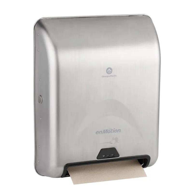 enMotion® Paper Towel Dispenser 8X13.6X16.7 IN Stainless Steel Wall Mount 1-Roll Recessed Touchless Automatic 1/Each