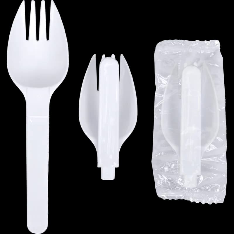 Spork PP White Folding 3000/Case