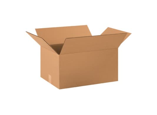 Box 20X14X10 IN Corrugated Cardboard 32ECT 200# 25 Count/Bundle