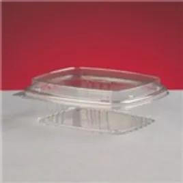 Take-Out Container Hinged With Dome Lid 5.51X4.88X1.75 IN PET Clear Square 200/Case