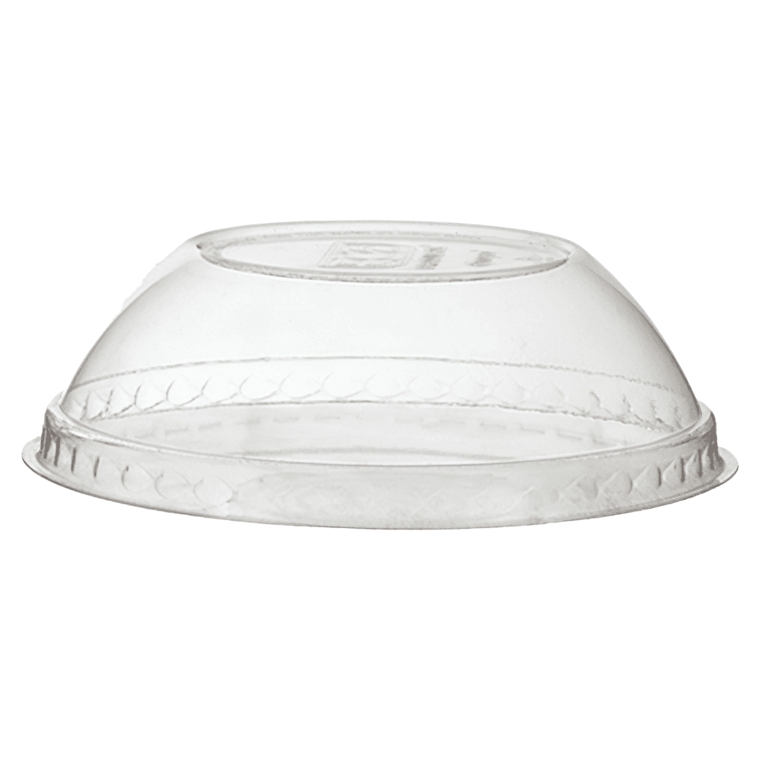 Lid Dome PLA Round For 12-16-32 OZ Container 1200/Case