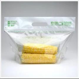 Ready. Chef. Go!® Produce Bag 11.5X5.5X9.75 IN OPP CPP 2.5MIL Clear With Zip Seal Closure Microwave Oven Safe 250/Case