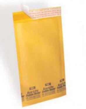 Bubble Mailer 7.25X12 IN Kraft #1 Self-Seal 100/Case