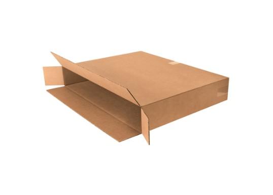 Regular Slotted Container (RSC) 30X5X24 IN Corrugated Cardboard 32ECT 200# Side Load 1/Each