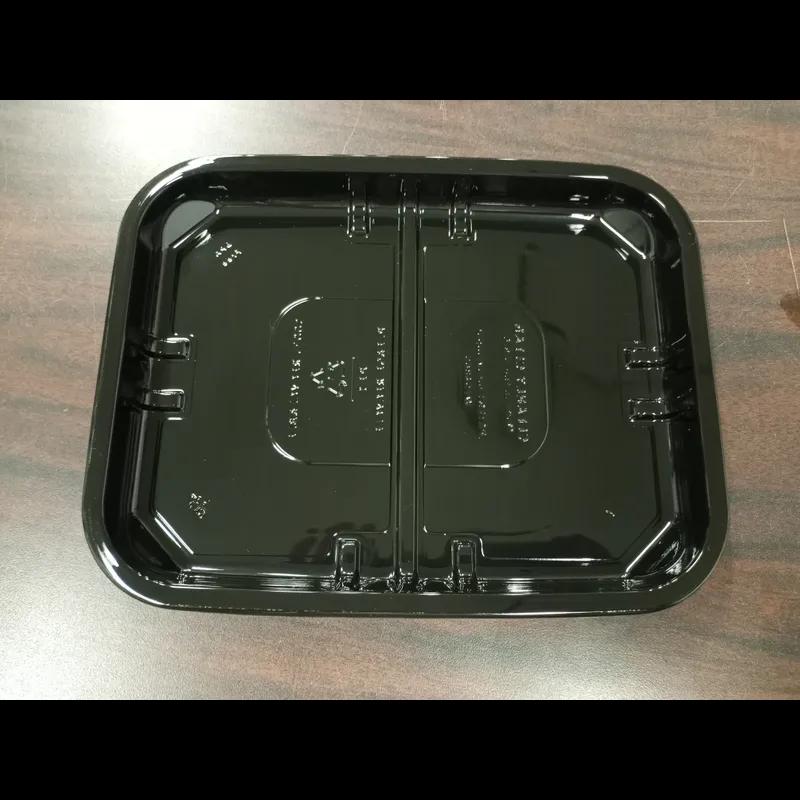 Take-Out Container Base 9.25X7.25X0.865 IN PET Black 450/Case