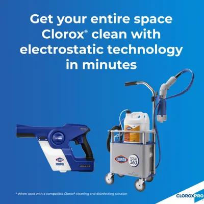 Clorox® TurboPro Electrostatic Sprayer 33.8 FLOZ Plastic Blue Handheld 1/Each