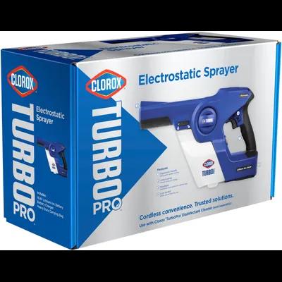 Clorox® TurboPro Electrostatic Sprayer 33.8 FLOZ Plastic Blue Handheld 1/Each