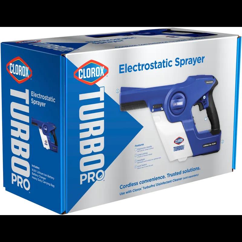 Clorox® TurboPro Electrostatic Sprayer 33.8 FLOZ Plastic Blue Handheld 1/Each
