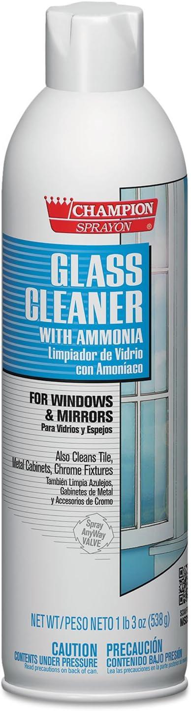 Champion Sprayon® Glass Cleaner 19 FLOZ Aerosol 12/Case