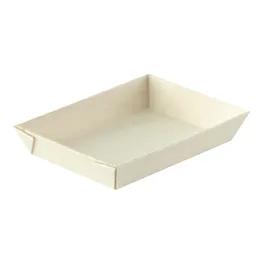 Serving Tray 3.3X2.4X0.6 IN Wood Samurai Rectangle Microwave Safe 20 Count/Pack 10 Packs/Case 200 Count/Case