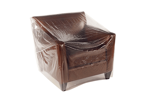 Furniture Bag Roll 90X45 IN LLDPE 1MIL Clear 165/Roll
