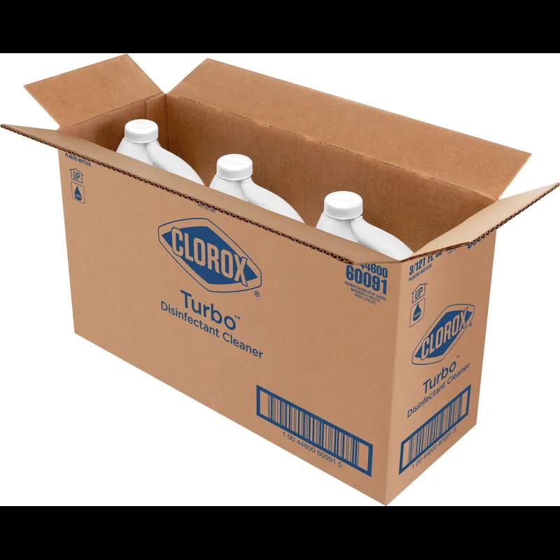 Clorox® TurboPro Disinfectant 121 FLOZ Multi Surface RTU Virucidal Fungicidal Antibacterial 3/Case