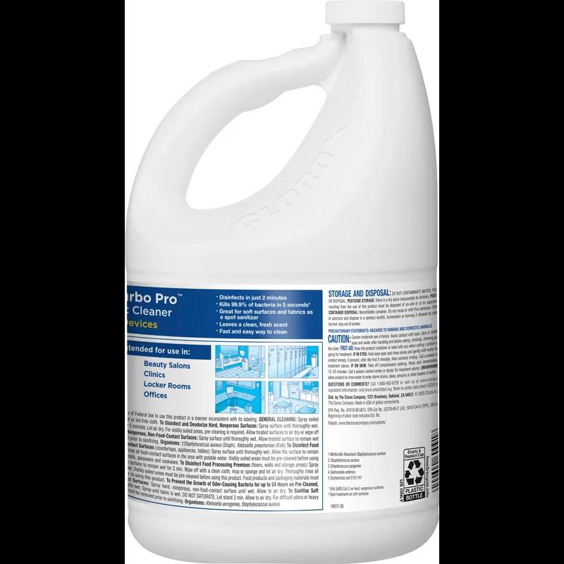 Clorox® TurboPro Disinfectant 121 FLOZ Multi Surface RTU Virucidal Fungicidal Antibacterial 3/Case