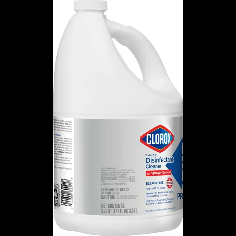 Clorox® TurboPro Disinfectant 121 FLOZ Multi Surface RTU Virucidal Fungicidal Antibacterial 3/Case