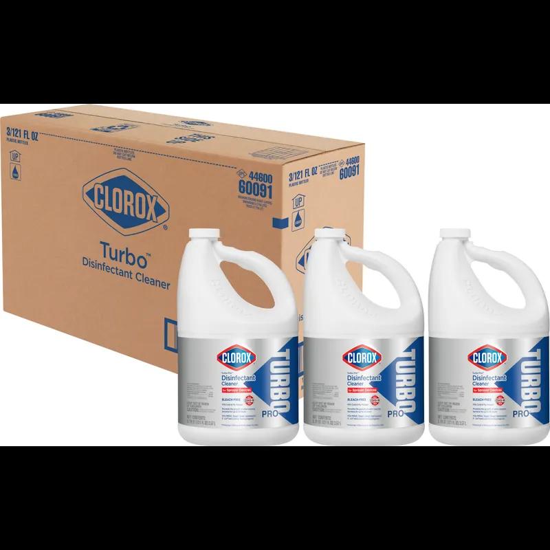 Clorox® TurboPro Disinfectant 121 FLOZ Multi Surface RTU Virucidal Fungicidal Antibacterial 3/Case