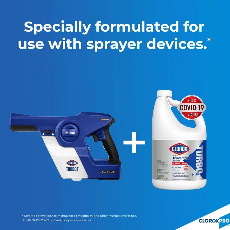 Clorox® TurboPro Disinfectant 121 FLOZ Multi Surface RTU Virucidal Fungicidal Antibacterial 3/Case