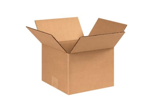 Box 8X8X6 IN Kraft Corrugated Cardboard 32ECT 1/Each