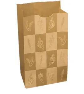 Bagcraft® EcoCraft Dubl Wax® Bag 16.38X12.88X8.38 IN Wax Coated Paper Artisan With Self-Opening (SOS) Closure 500/Case