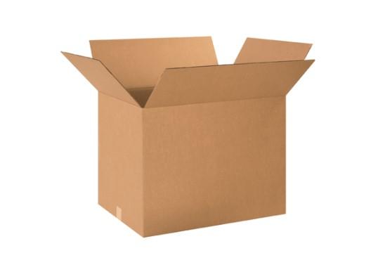 Box 24X18X18 IN Kraft Corrugated Paperboard 1/Each