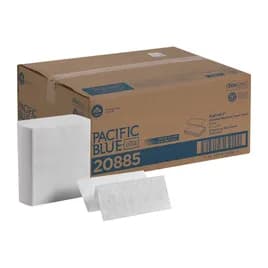 Pacific Blue Ultra™ Folded Paper Towel 10.8X8 IN 1PLY White 1/2 Fold 260 Sheets/Pack 10 Packs/Case 2600 Sheets/Case