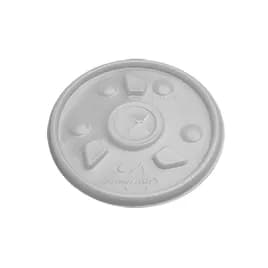 Lid Plastic Translucent For 12-16-20-24 OZ Cup With Hole 1000/Case