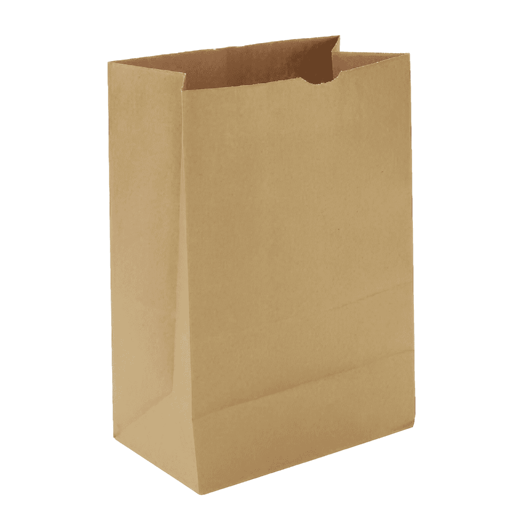 Liquor Quart Bag 4.5X2.5X16 IN Paper 35# Natural Brown 3000/Bale