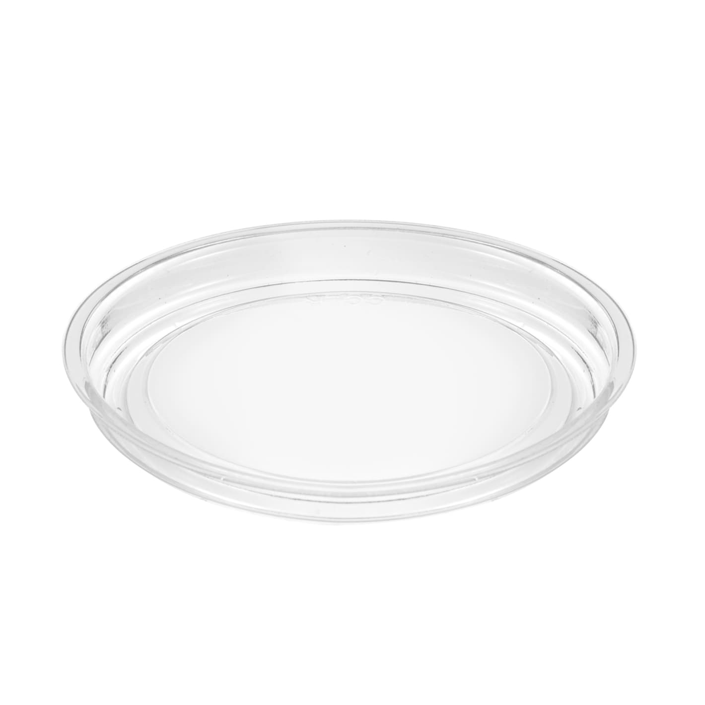 Safe-T-Fresh® Take-Out Container Insert 3X0.375 IN RPET Clear Round 1200/Case
