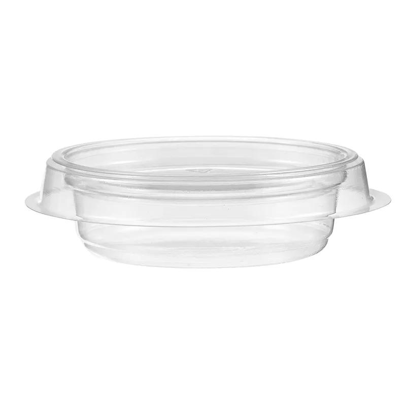 Safe-T-Fresh® Take-Out Container Insert 2 OZ 3X1 IN RPET Clear Round 1200/Case