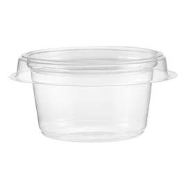 Safe-T-Fresh® Take-Out Container Insert 4 OZ 3X1.75 IN RPET Clear Round 1200/Case