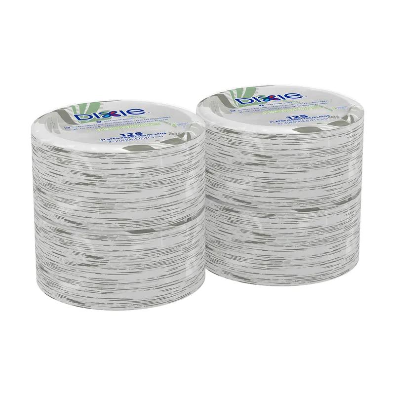 Dixie® Plate 8.5 IN Paper Multicolor Pathways Round Medium Weight 500/Case