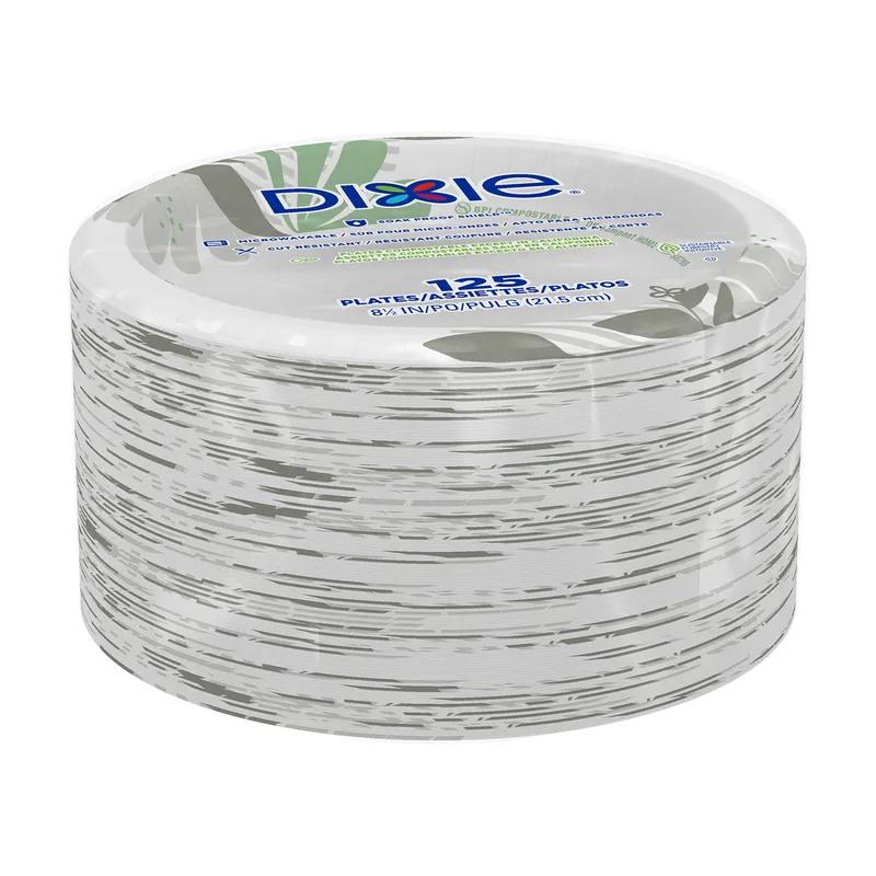 Dixie® Plate 8.5 IN Paper Multicolor Pathways Round Medium Weight 500/Case