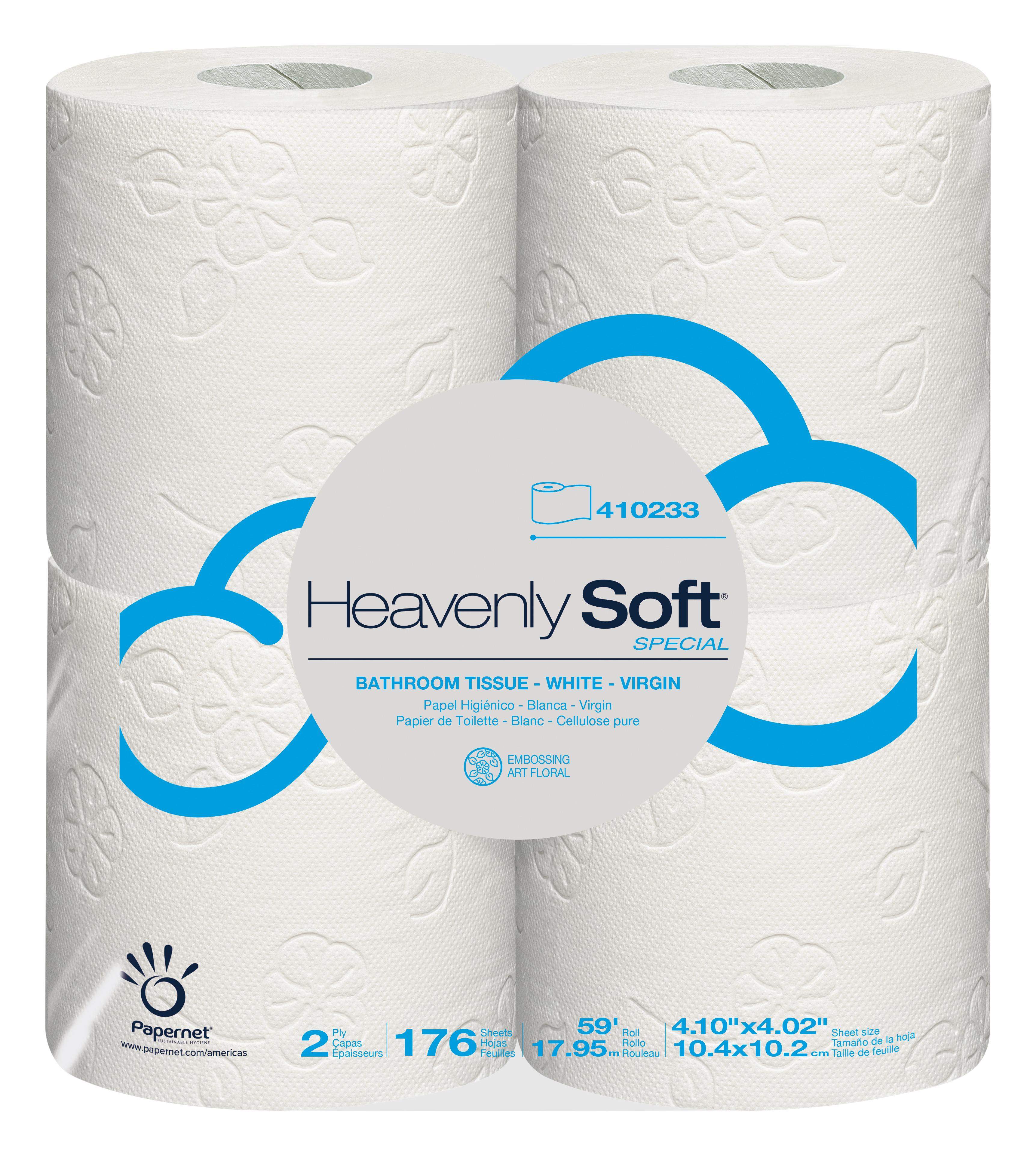 Toilet Paper & Tissue Roll 2PLY 176 Sheets/Roll 24 Rolls/Case