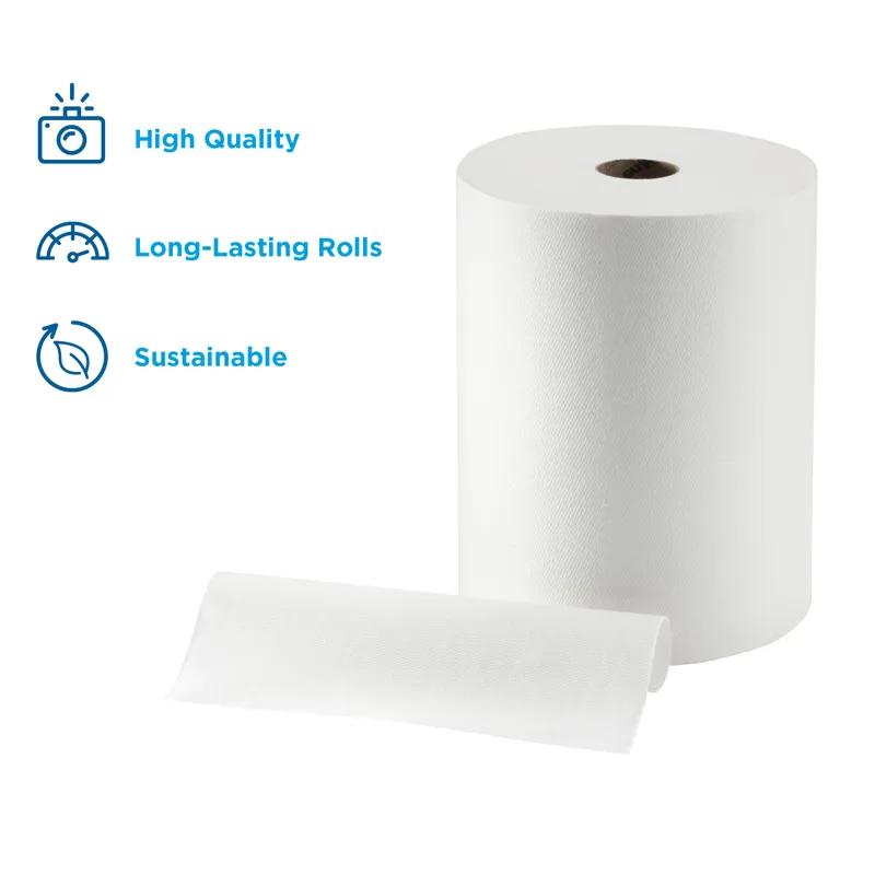 enMotion® Roll Paper Towel 10X10 IN 800 FT 1PLY White Standard Roll 8IN Roll 6/Case