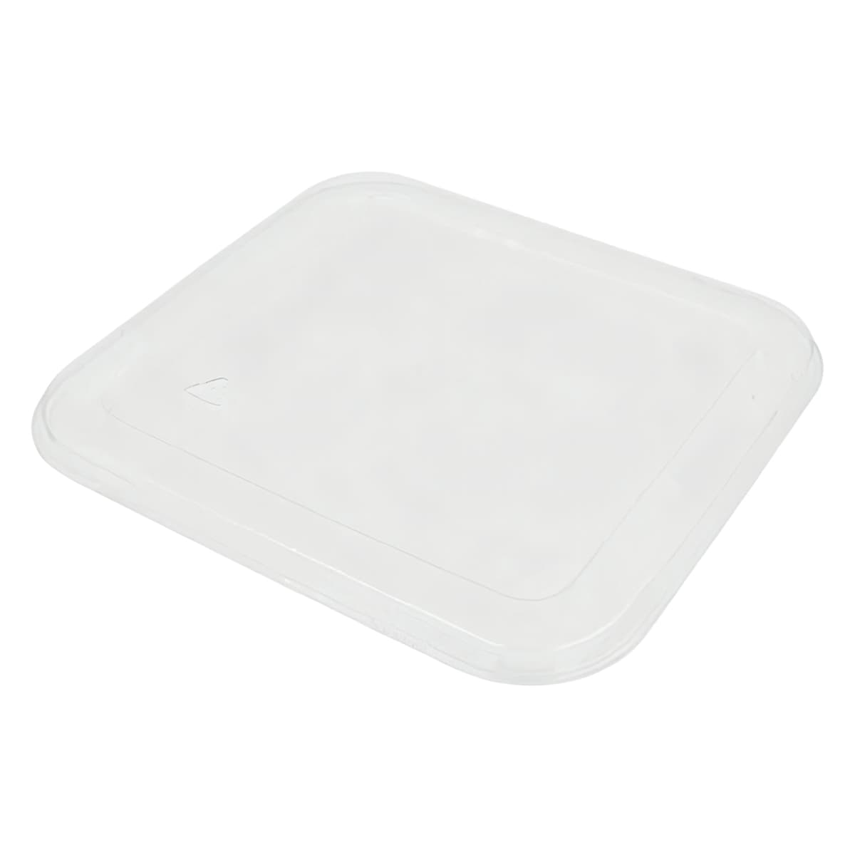 Lid Flat 14.5X14.5X1.4 IN PET Clear Square For Container 500/Case
